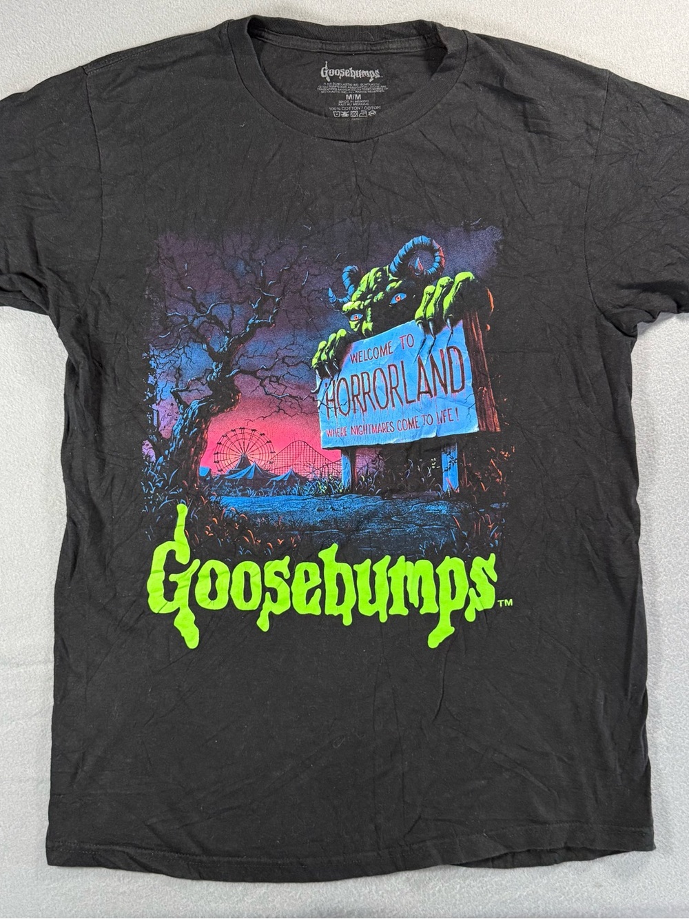 Goosebumps Horrorland T-Shirt, Adult M